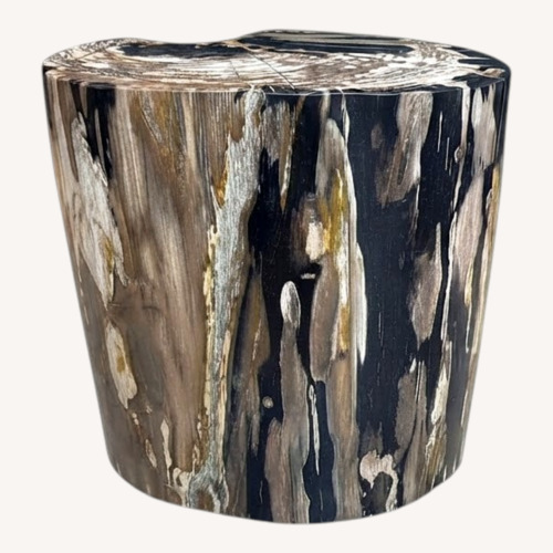 Used ABC Carpet and Home Natural Marble Side Table for sale on AptDeco