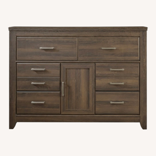 Used Ashley Juararo Dark Brown Dresser for sale on AptDeco