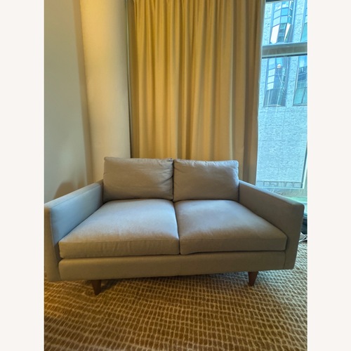 Used Room & Board Jasper Light Gray Fabric 2 Seater Sofa for sale on AptDeco