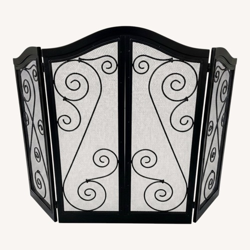Used Vintage French Country Style Fireplace Screen for sale on AptDeco