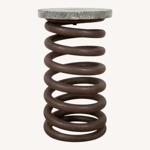 Used Restoration Hardware Industrial Coil Stool for sale on AptDeco