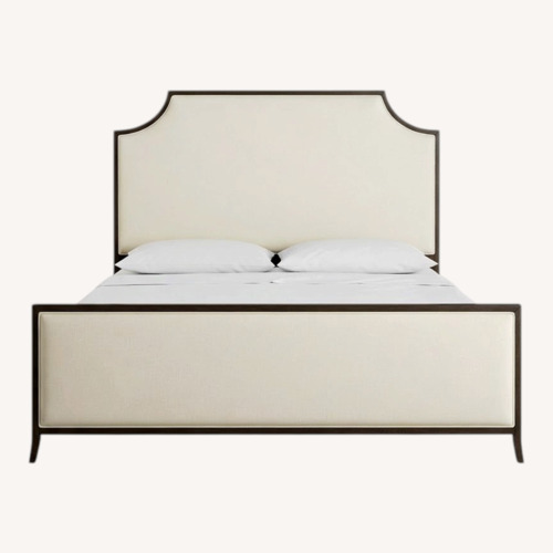 Used Bassett Palisades King Bed With Matching Bench for sale on AptDeco