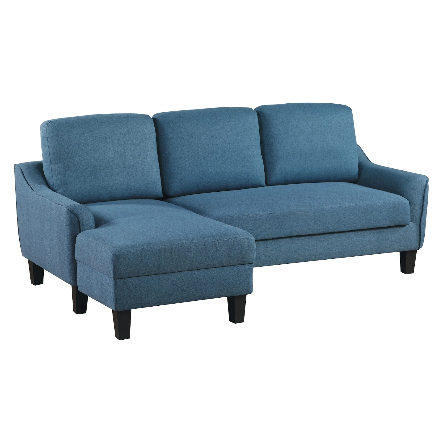 Overstock Lester Chaise Sleeper Sofa (Blue) - image-4