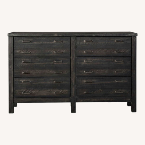 Used Ashley Furniture Baylow Dark Brown Dresser for sale on AptDeco