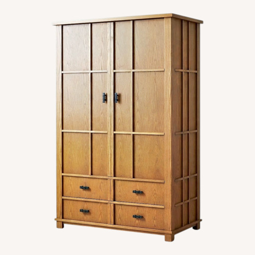 Used Robert Sonneman Urban Primitive Armoire by Stanley for sale on AptDeco