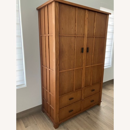 Used Robert Sonneman Urban Primitive Armoire by Stanley for sale on AptDeco