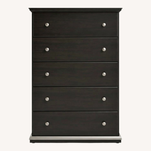 Used Ashley Furniture Black Wood Dresser for sale on AptDeco