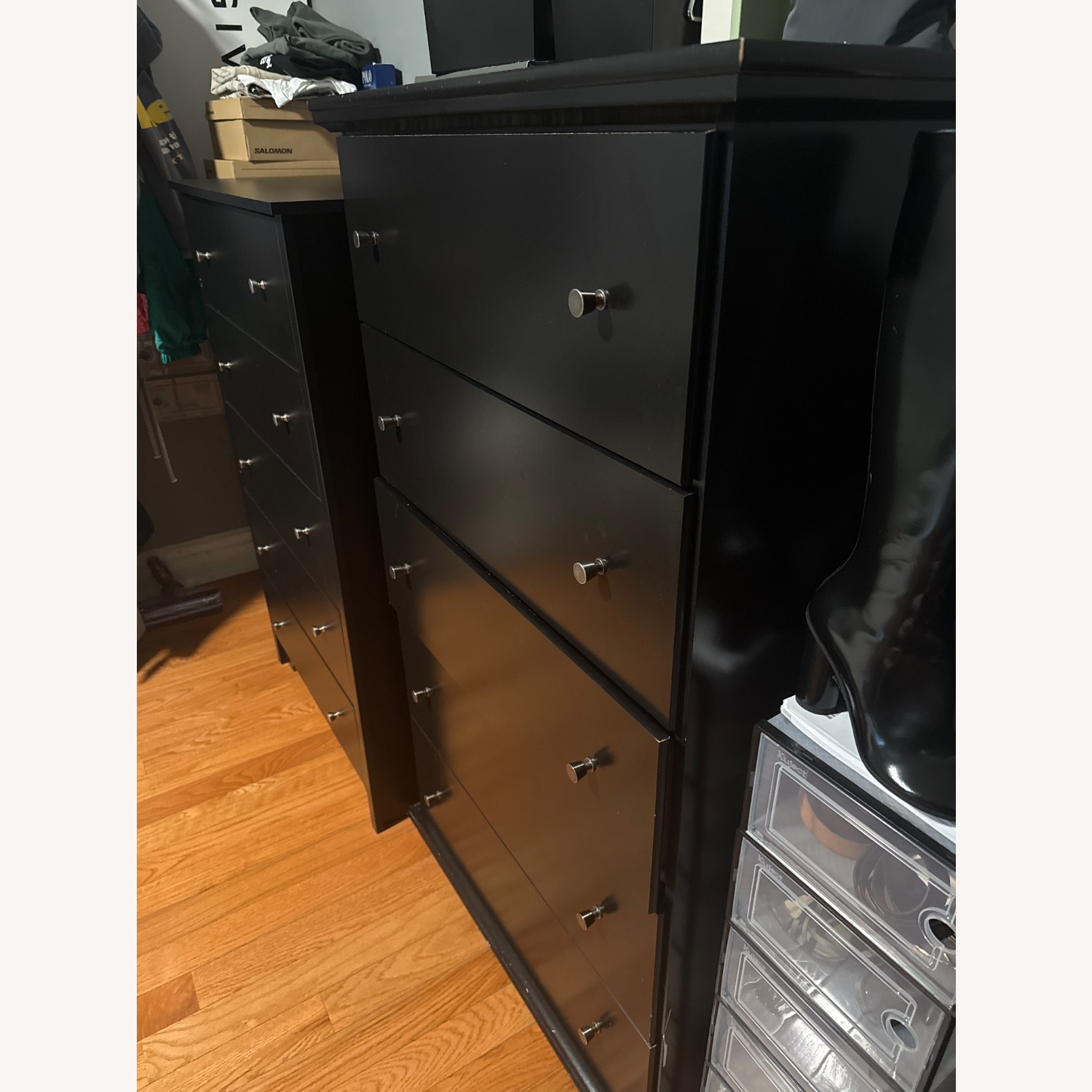 Ashley Furniture Black Wood Dresser - image-3