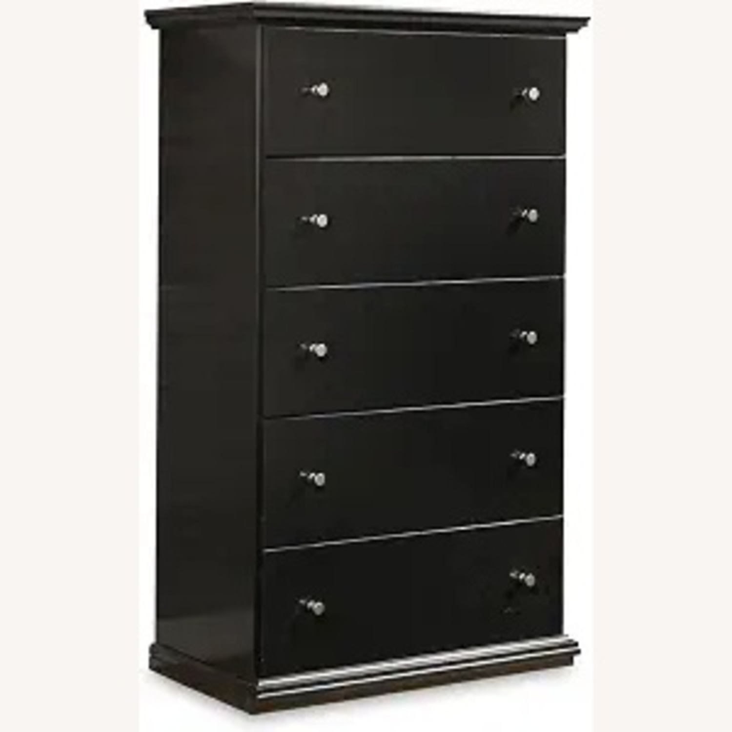 Ashley Furniture Black Wood Dresser - image-7