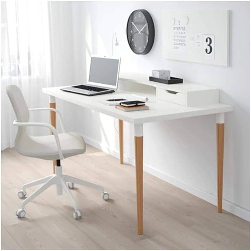 Used IKEA White Desk for sale on AptDeco