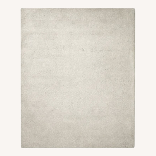 Used Pottery Barn White Area Rug 8' x 10' for sale on AptDeco