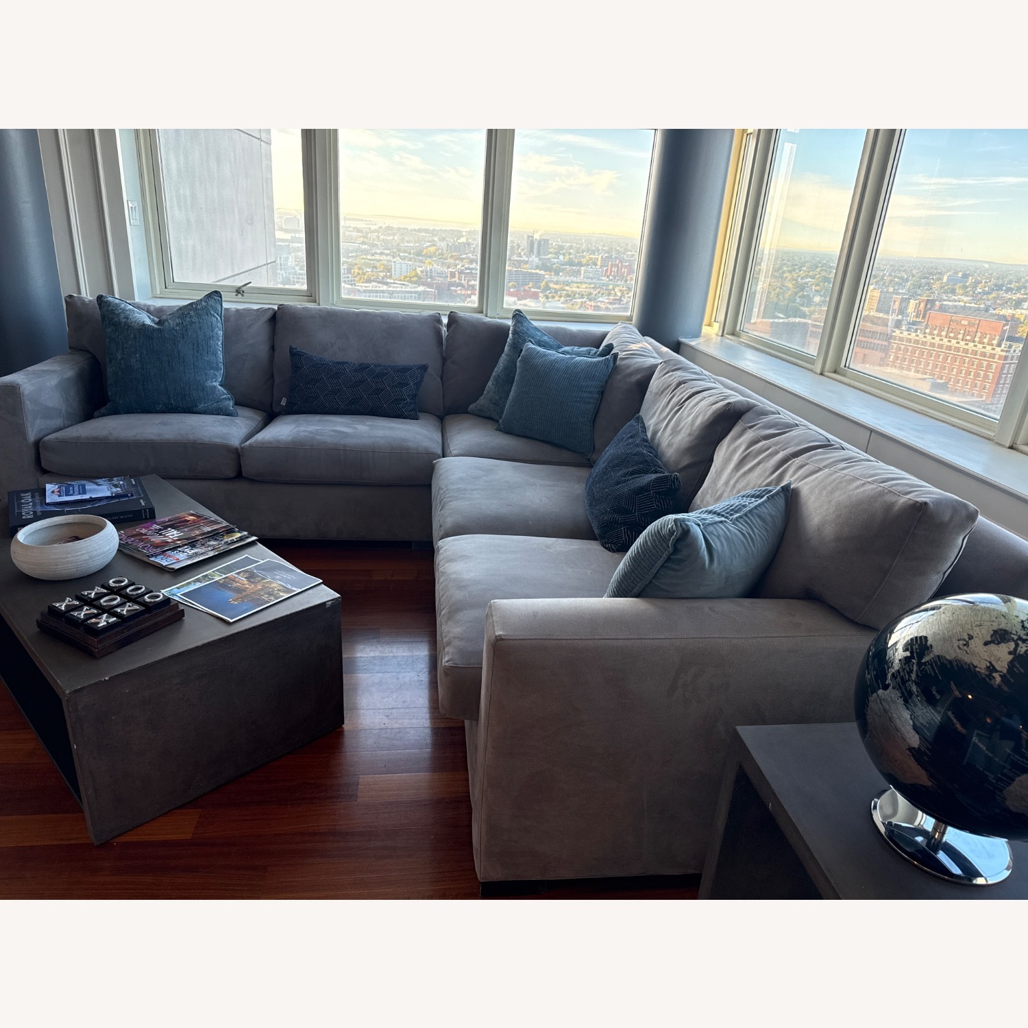 Crate & Barrel Axis Sectional - image-3