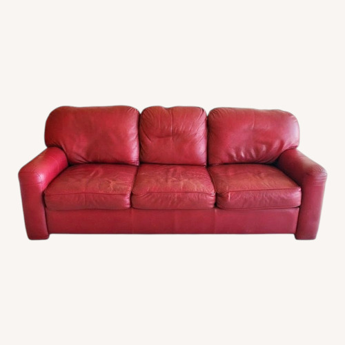 Used Vintage/Antique Finds Red 3+ Seater Sofa for sale on AptDeco