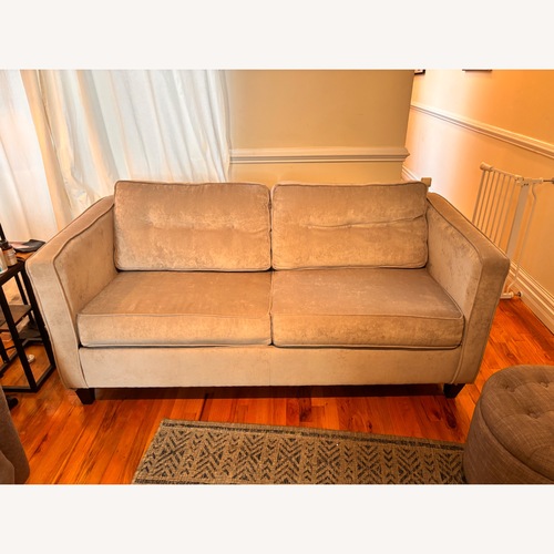 Used Light Gray Fabric Sleeper Sofa for sale on AptDeco