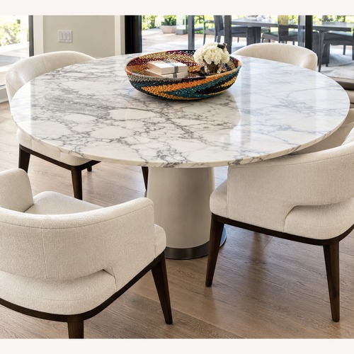 Used Holly Hunt Peso 60" Dining Table for sale on AptDeco