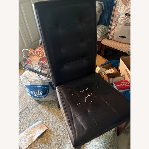 Used Dark Brown Dining Table  for sale on AptDeco