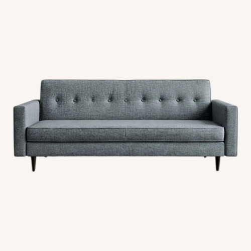 Used Blue Fabric 3+ Seater Sofa for sale on AptDeco