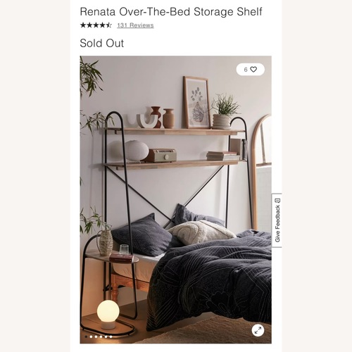 Used Renata Over the Bed Shelf for sale on AptDeco