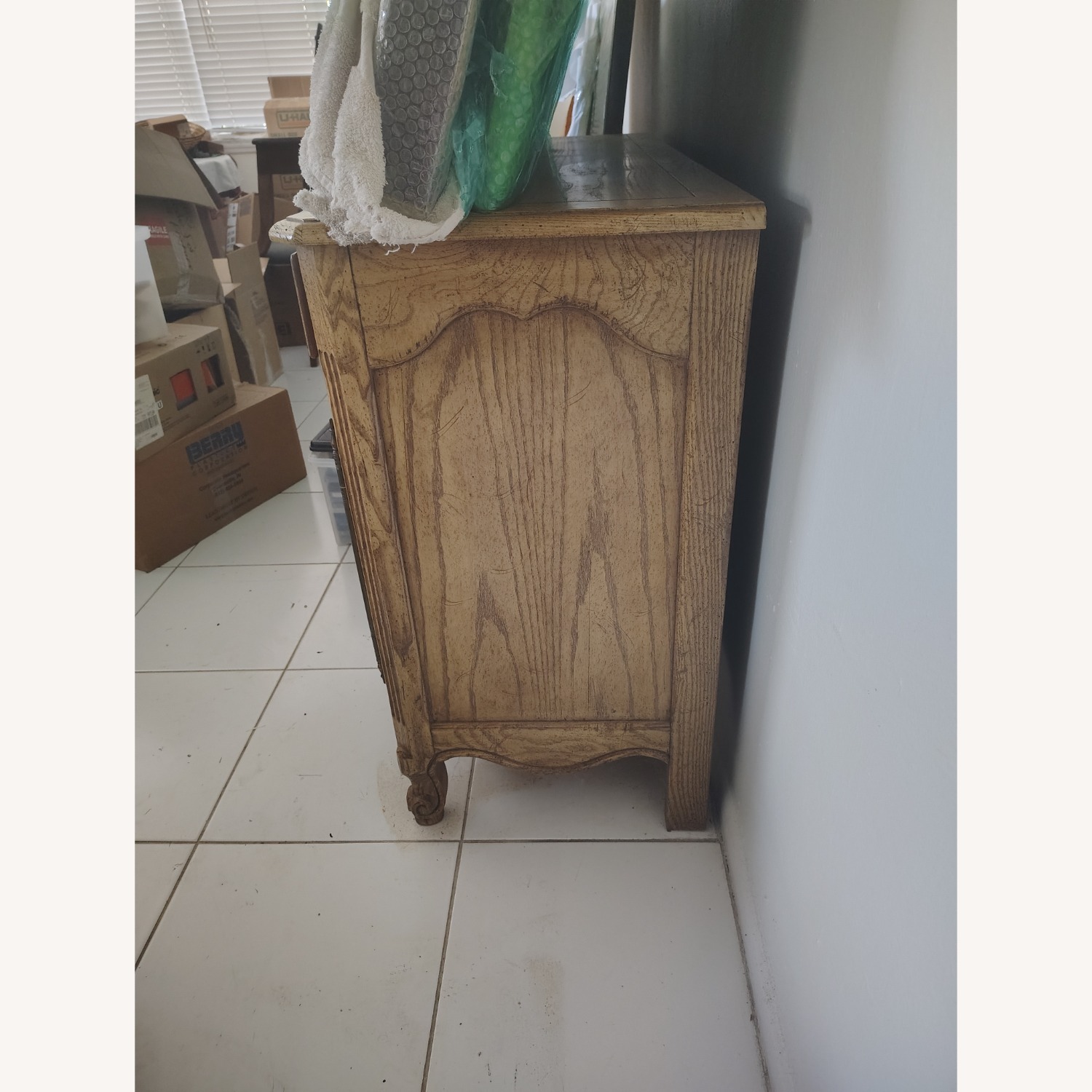 Baker Furniture Light Brown Wood Sideboard - image-3