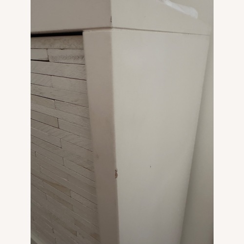 Used West Elm Wood Tiled 5-Drawer Dresser for sale on AptDeco