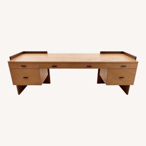 Used Poliform Custom Solid Wood Desk for sale on AptDeco