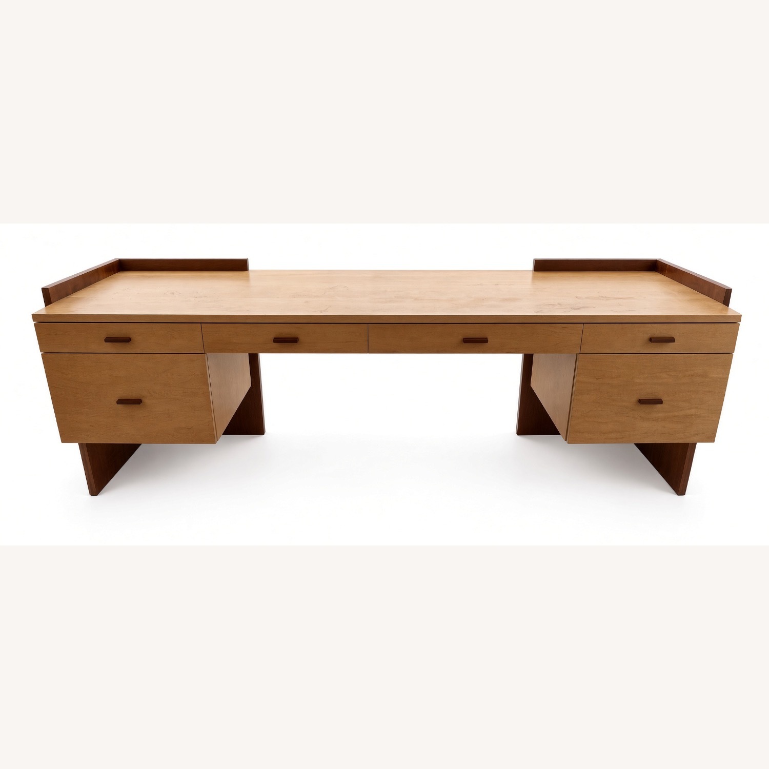 Poliform Custom Solid Wood Desk - image-1