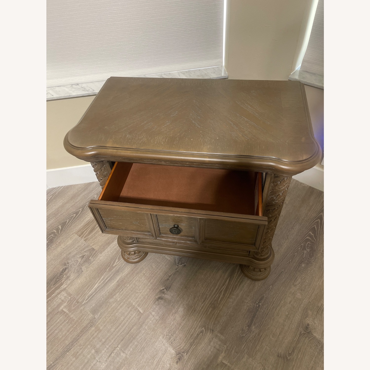 Light Brown Wood Sideboard - image-3