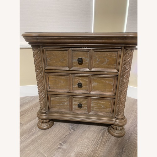 Used Light Brown Wood Sideboard for sale on AptDeco