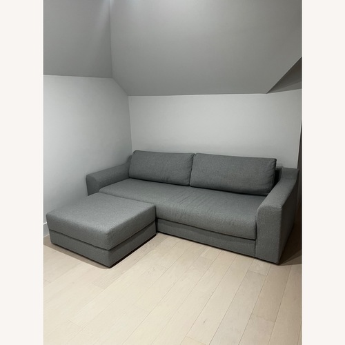 Used Sabai Design Light Gray Fabric 3+ Seater Sofa for sale on AptDeco