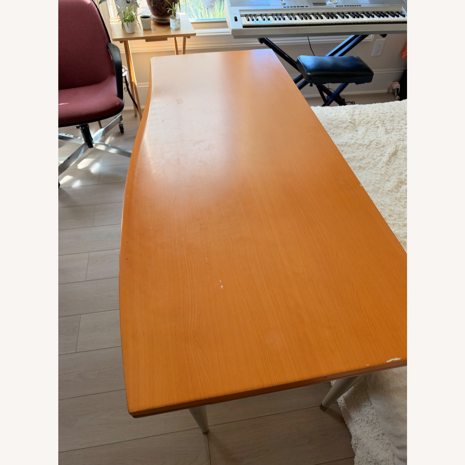 Vintage BIF Boruneo Korean Office Desk - image-3