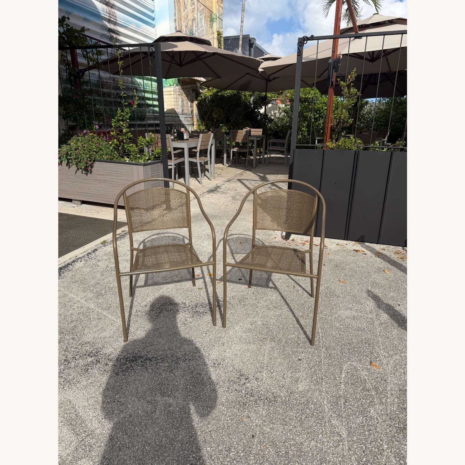 Wayfair Natural Metal Patio Furniture - image-1