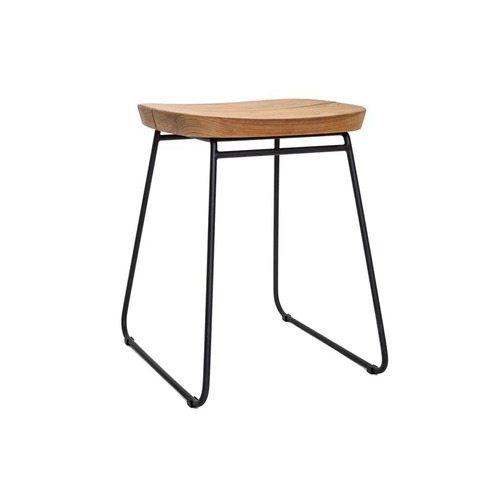 Used Oasiq Briggen Natural Wood Dining Stool for sale on AptDeco