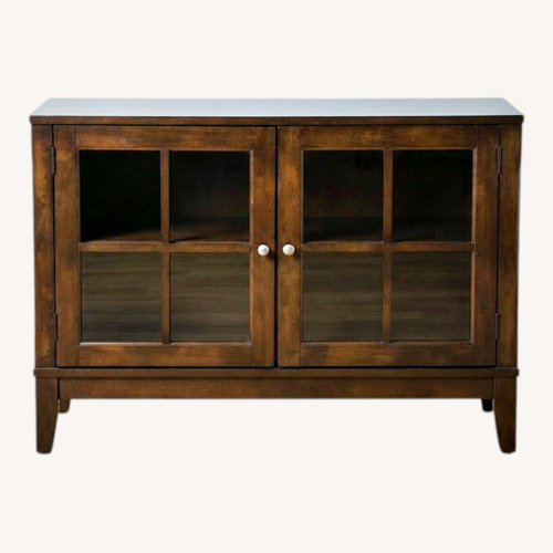 Used Dark Brown Wood Sideboard for sale on AptDeco