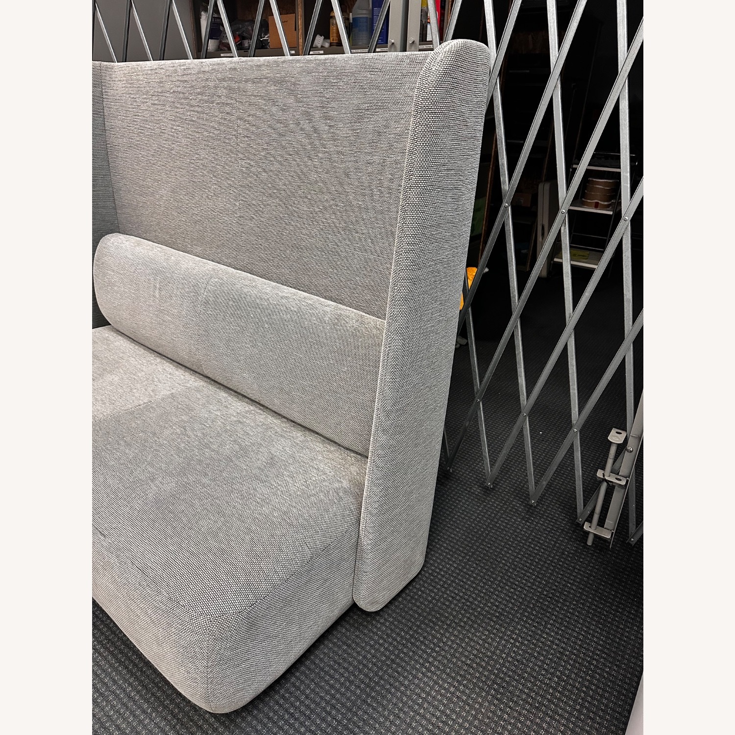 Bernhardt Design Light Gray Fabric 2 Seater Sofa - image-2