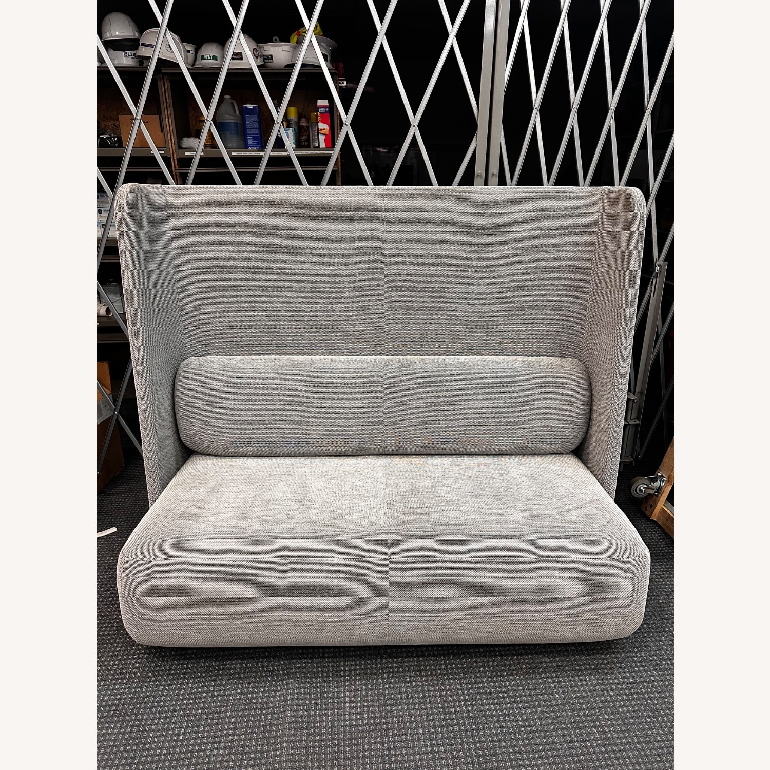 Bernhardt Design Light Gray Fabric 2 Seater Sofa - image-1