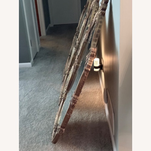 Used Gold Marble Mirror  for sale on AptDeco