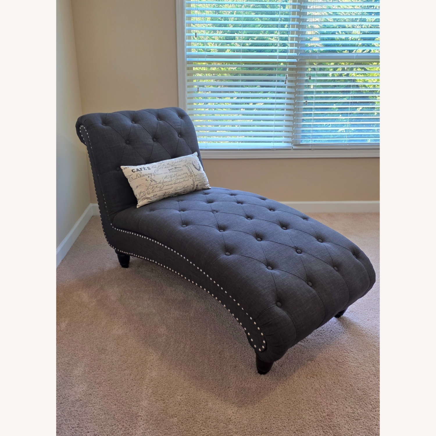 Fabric Lounge Chaise  - image-1