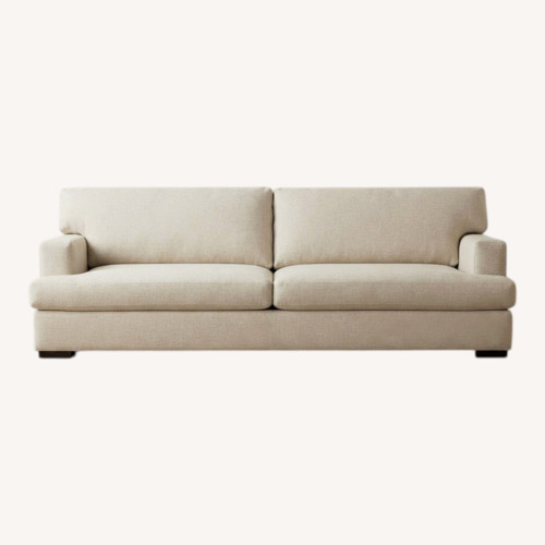 Used Z Gallerie Bermuda Straw Beige Sofa for sale on AptDeco