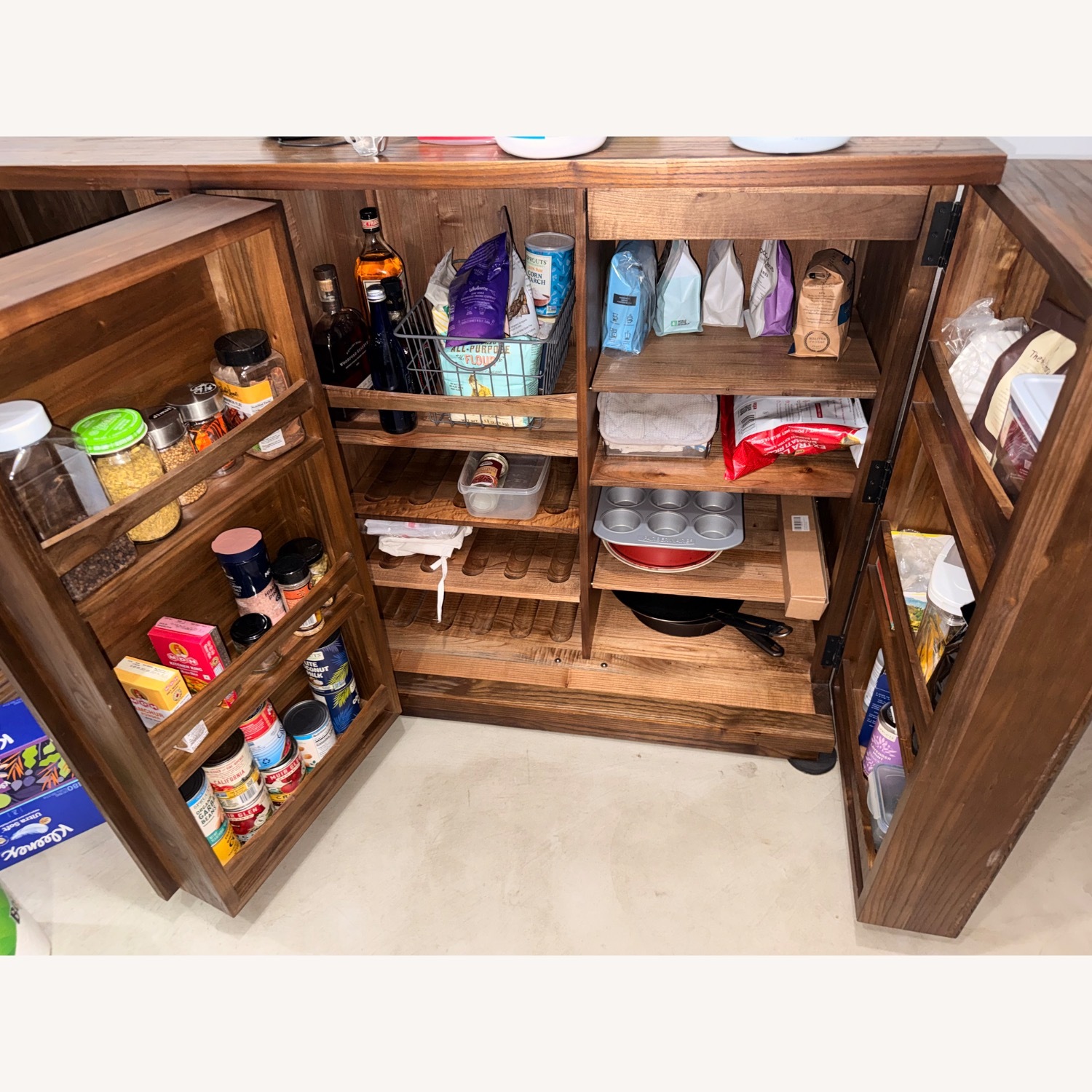 Crate & Barrel Marin Bar Cabinet - image-6