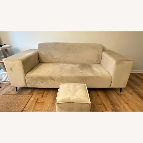 Used Light Brown 2 Seater Sofa for sale on AptDeco