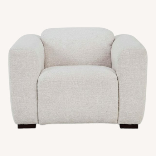 Used Living Spaces Morro Bay II Beige Power Recliner for sale on AptDeco