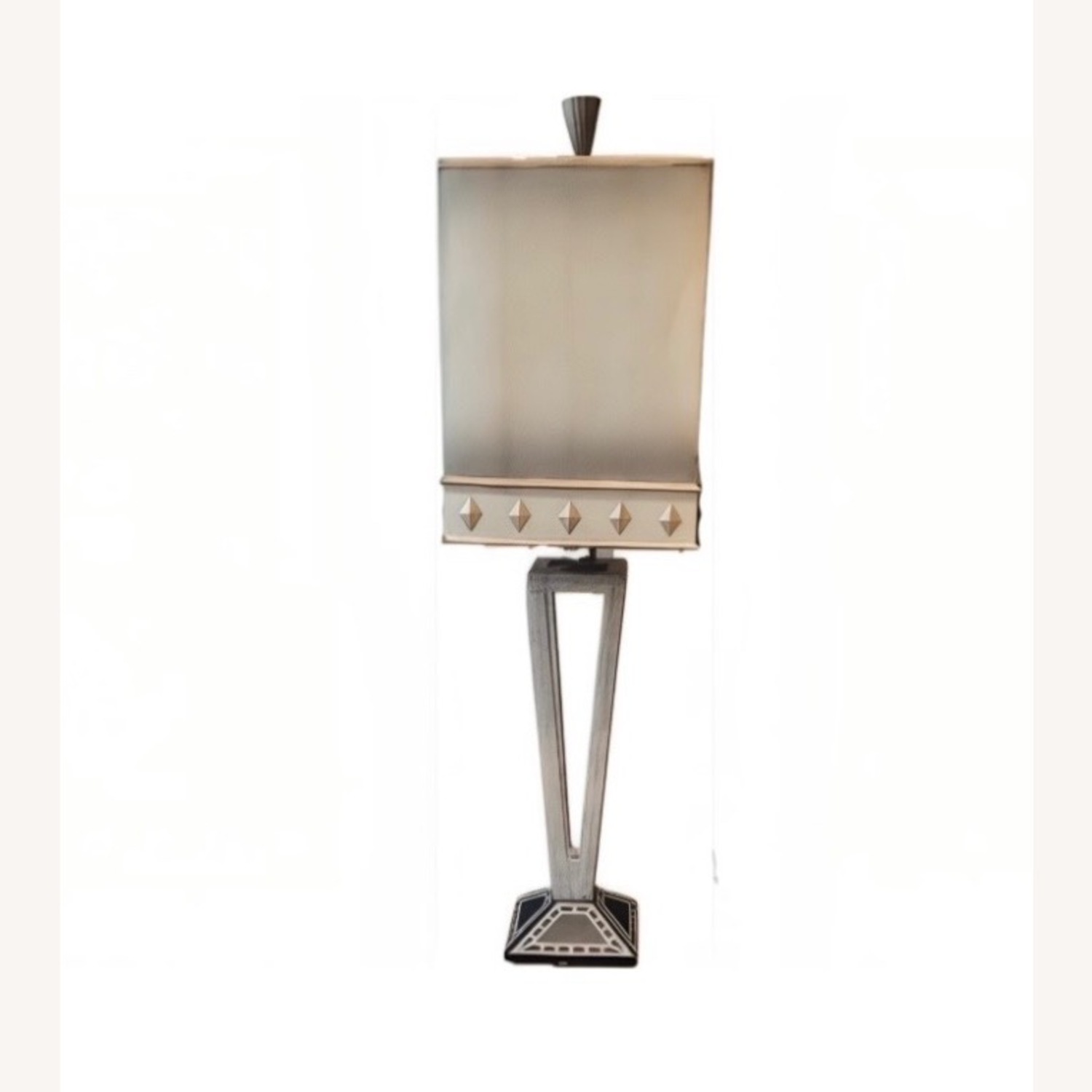 Vintage Artmax Lamp #7820 With Glass Shade - image-4