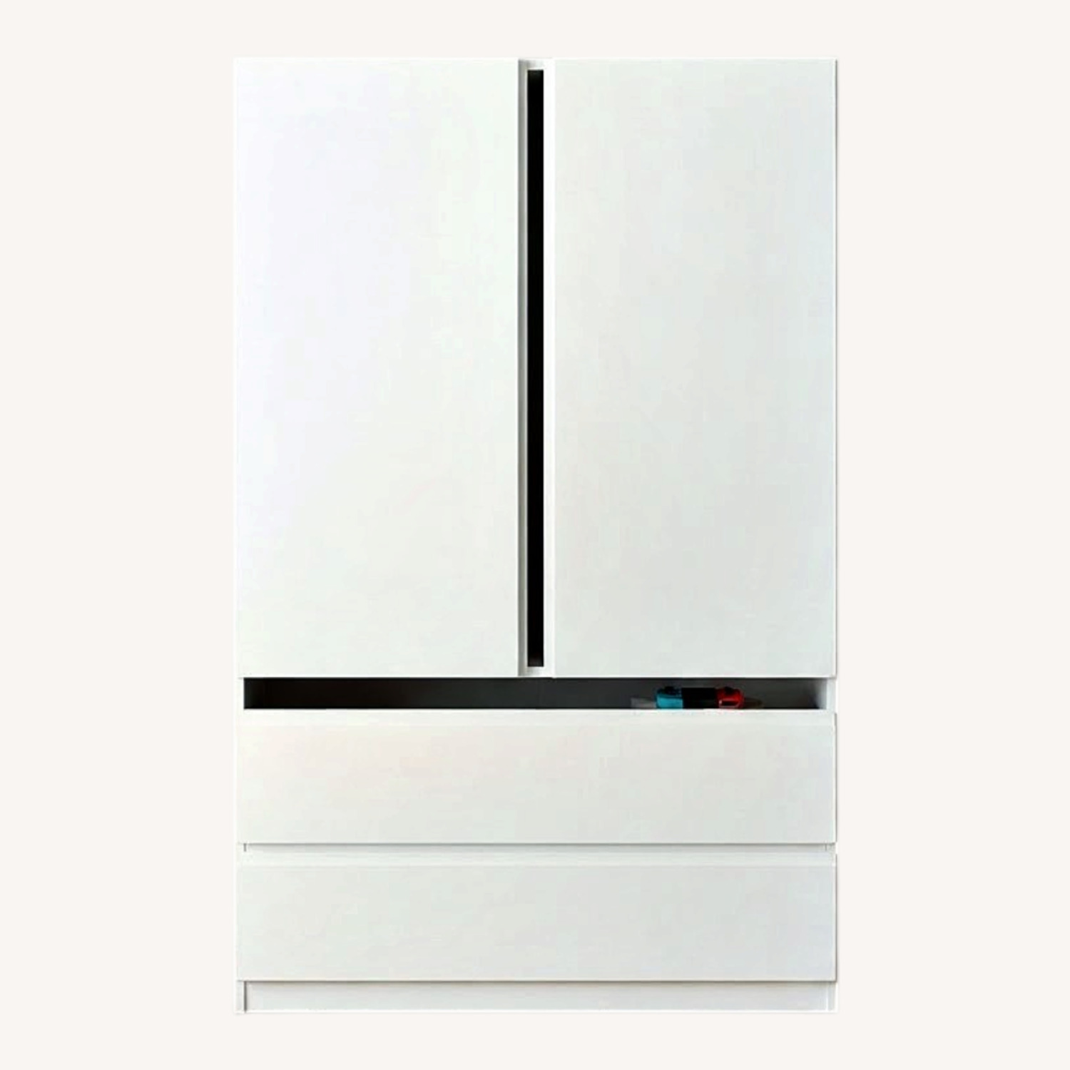 White Armoire Wardrobe - image-0