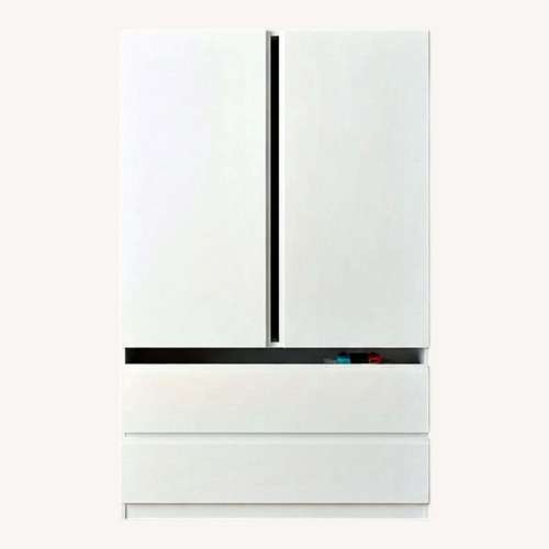 Used White Armoire Wardrobe for sale on AptDeco