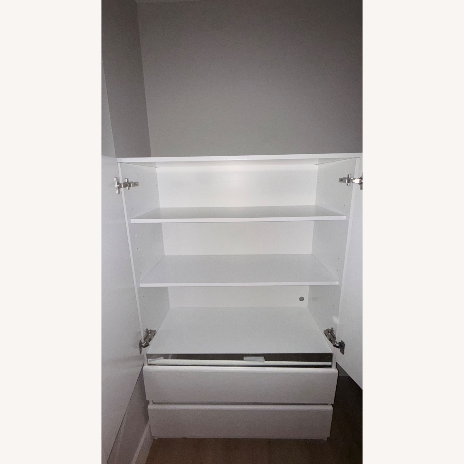 White Armoire Wardrobe - image-2