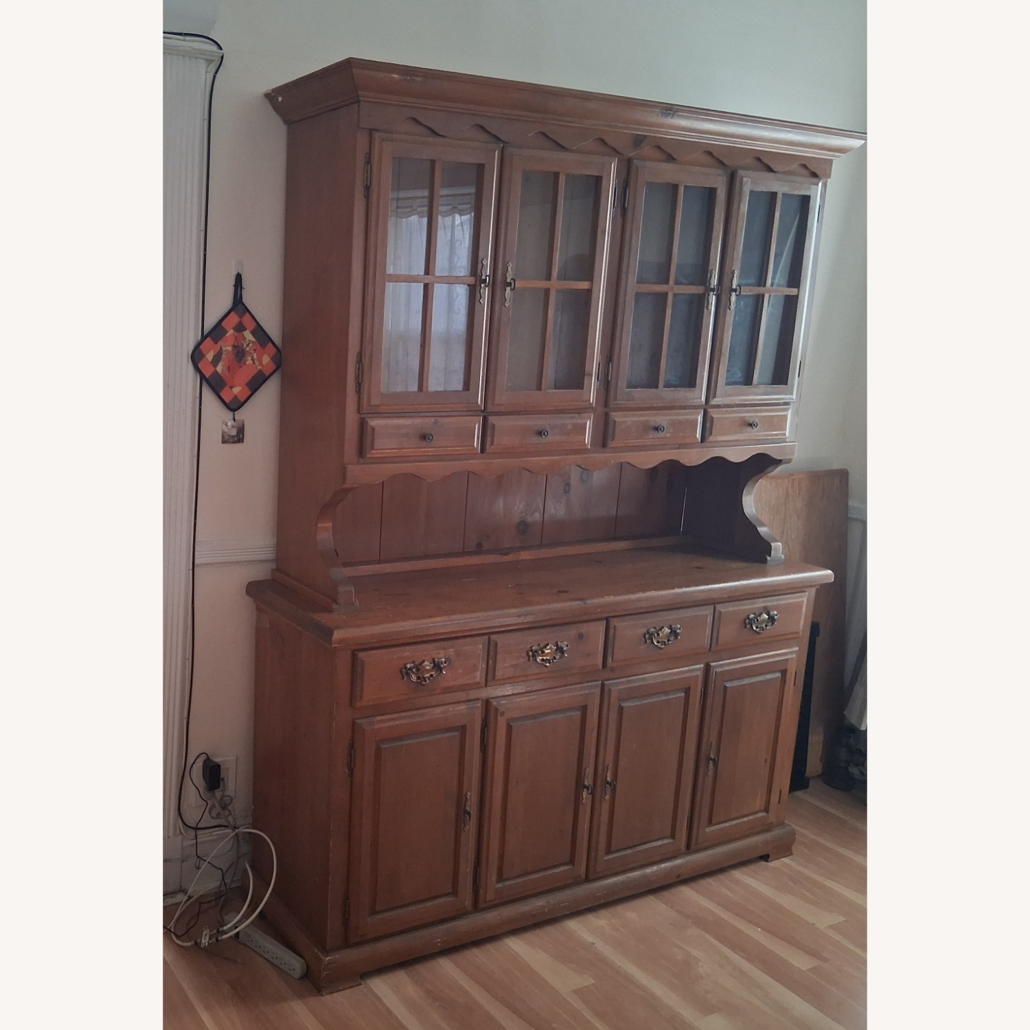 Light Brown Wood Sideboard - image-2