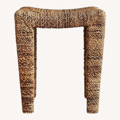 Used Rope Woven Stools - 3 for sale on AptDeco