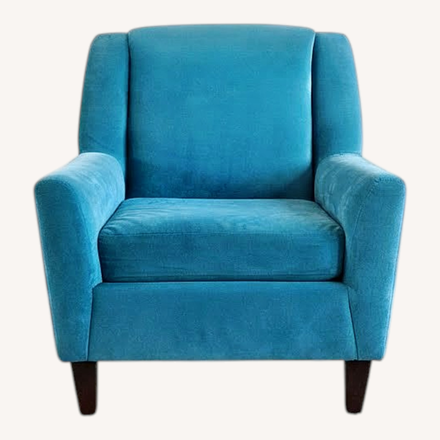 Blue Fabric Armchairs - image-0