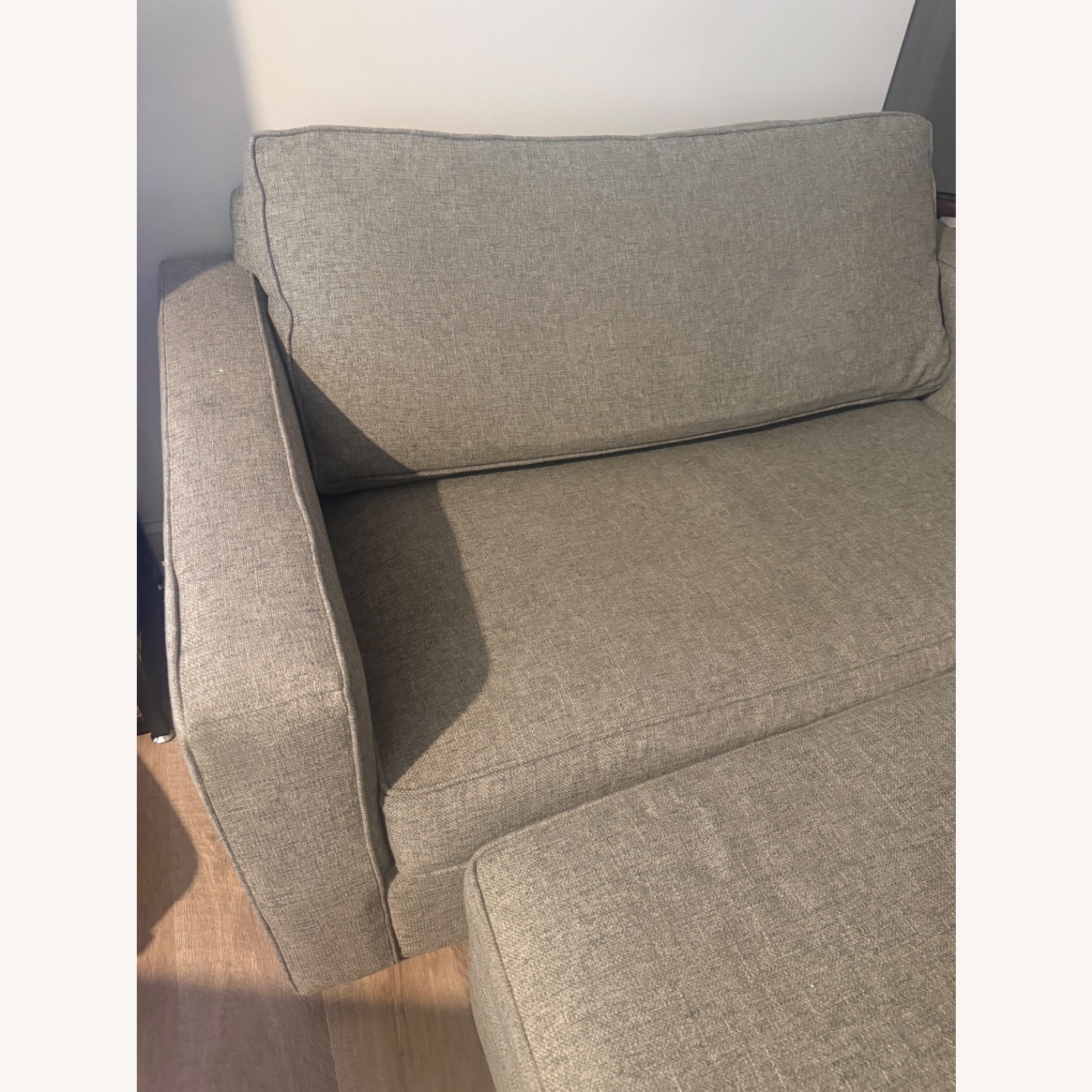 Arhaus Chair and Storage Ottoman - image-2