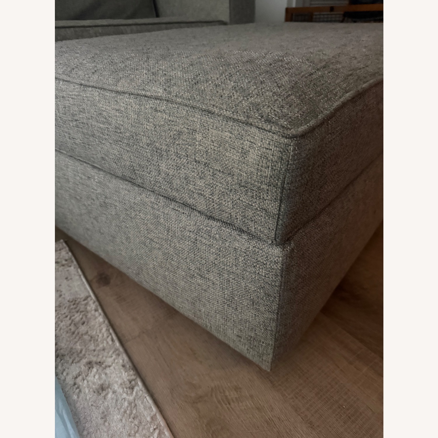 Arhaus Chair and Storage Ottoman - image-7